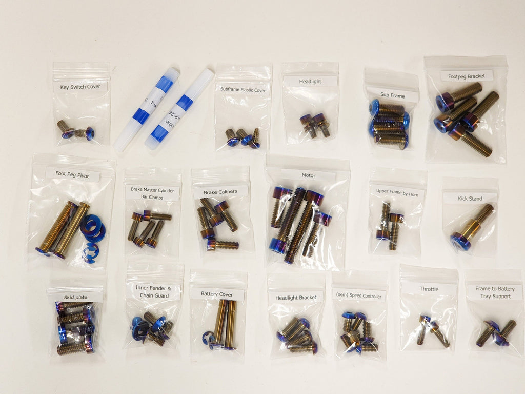Surron Titanium Chassis Kit by Warp 9
