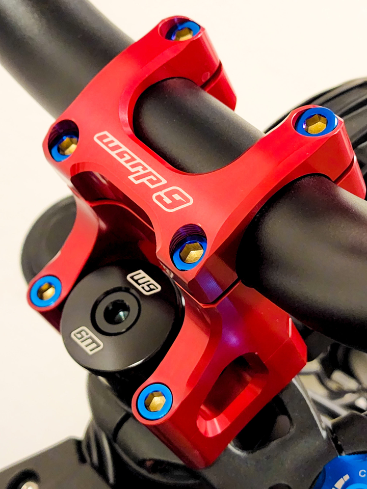 Surron Light Bee/Talaria Sting Bar Mount Titanium Bolt Kit By Warp 9 ...