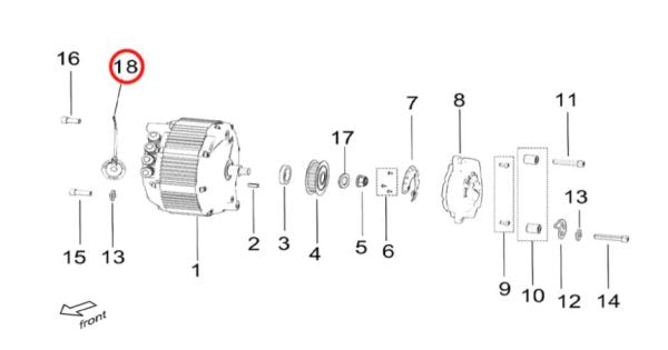 Sur-Ron OEM Hall Sensor